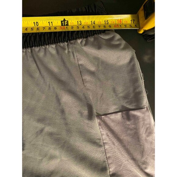 Adidas Mens L 7" SPT 3S Basketball Shorts DX6659 Gray - Picture 6 of 8